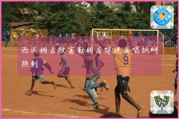 西汉姆击败富勒姆后球迷高唱挑衅热刺